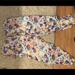 BRAND NEW Anthropologie lounge wear pattern pants